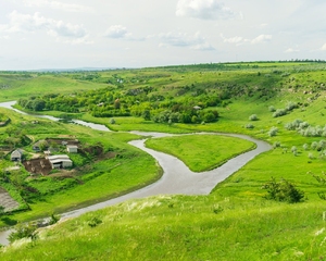 Hiking in Rogojeni.